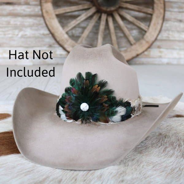 Willow Lane Hat Co. – Großhandel Hutzubehör – Damen – Federhutband - Königlich3