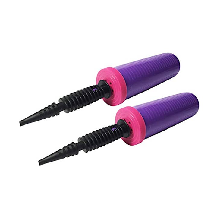 Purple Hand Balloon Pump - 2 Pack for wholesale by Control Balloon Products