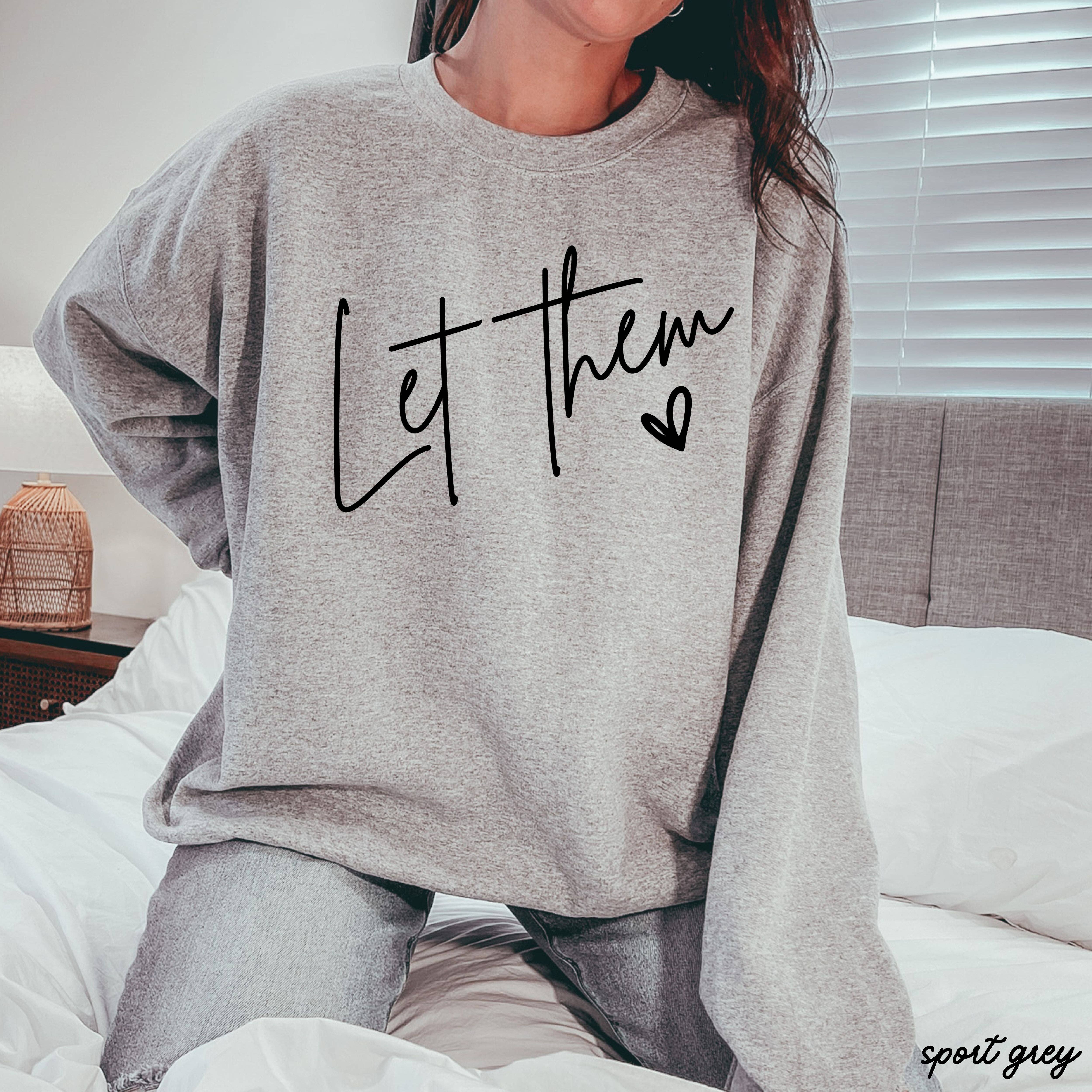 Chloe Vs Tank - Wholesale Graphic Sweatshirt - Unisex - Let Them Sweatshirt *9 Colors (S-3X)6
