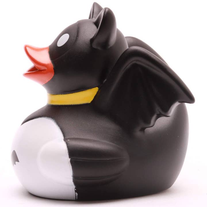 Duckshop – Großhandel Badespielzeug – Baby – Badeente Dark Hero - Gummiente3