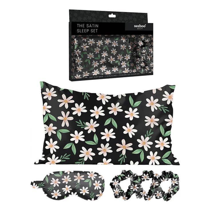 seeboo – Großhandel Kopfkissenbezug – Stressabbauendes Satin-Schlafset — unterstützt die psychische Gesundheit1