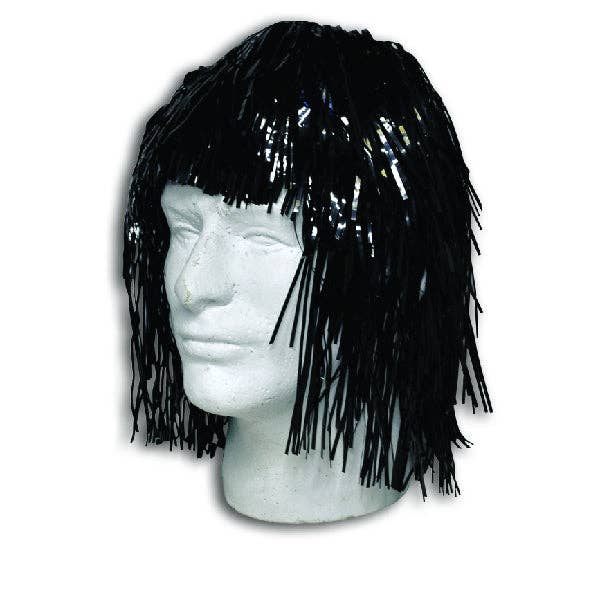Black Metallic Tinsel Wigs for wholesale by Kipp Brothers