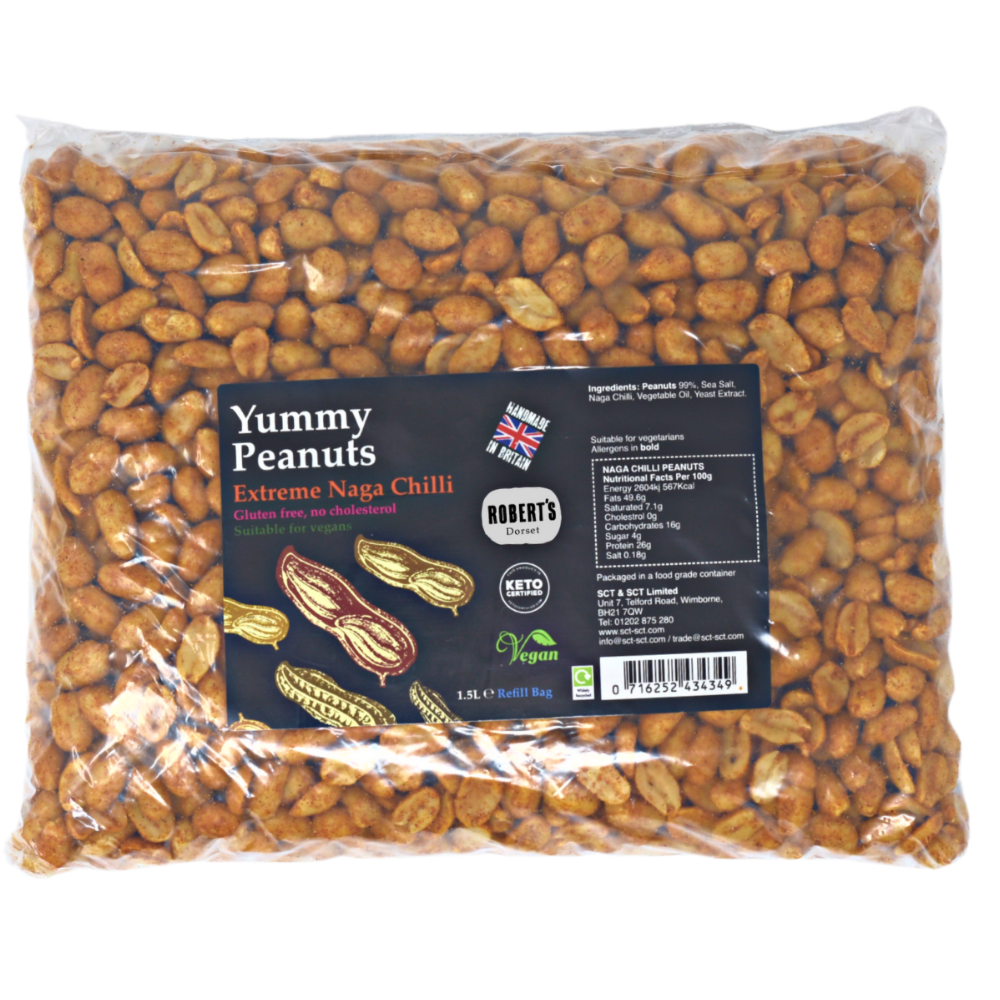 Robert’s Dorset – wholesale Nuts – Yummy Peanuts 1Kg Refill Bags 4