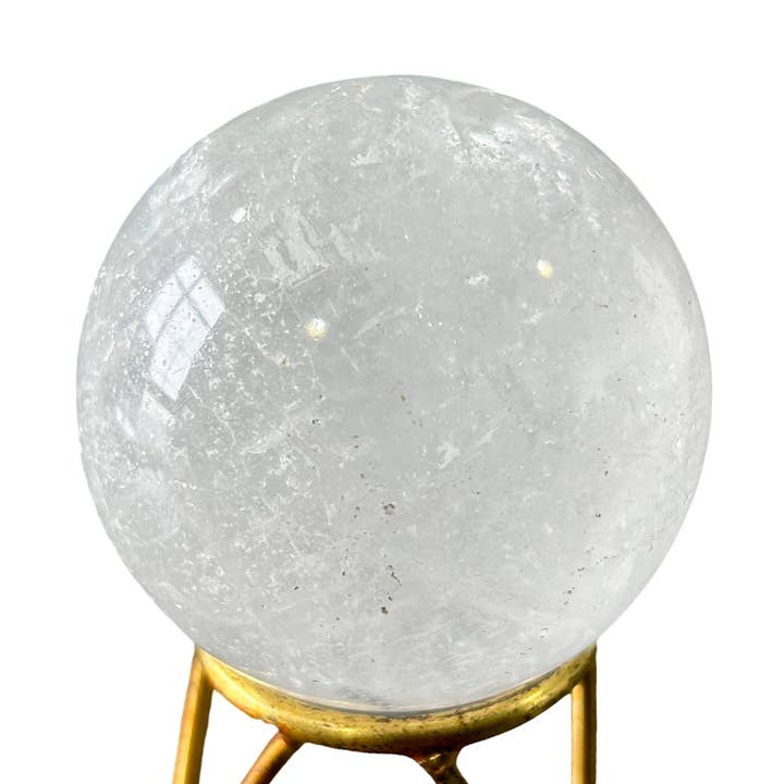 Bola Esfera de Quartzo Translente 55mm+ por atacado de Serein Wellness