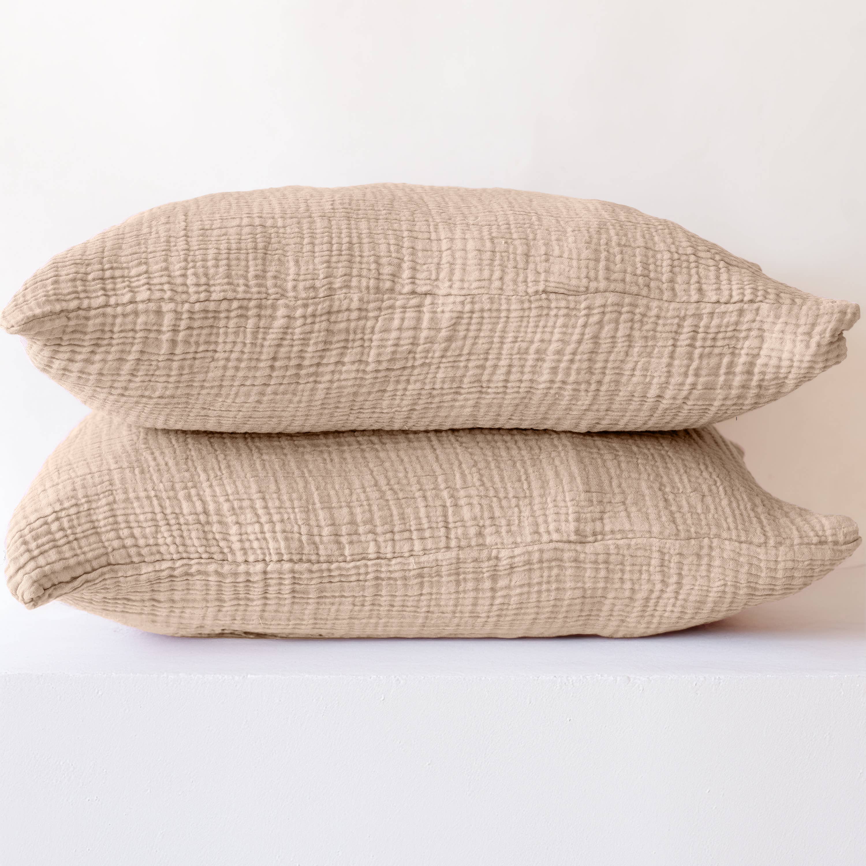 Vivamaison - Vente Plaids - Couvre-lit en mousseline frangé 100 % coton doux, 4 couches premium63