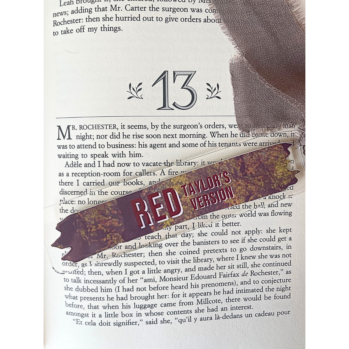 Typo Lettering Co - Wholesale Bookmark - Tay inspired album acrylic bookmark w/ribbon0