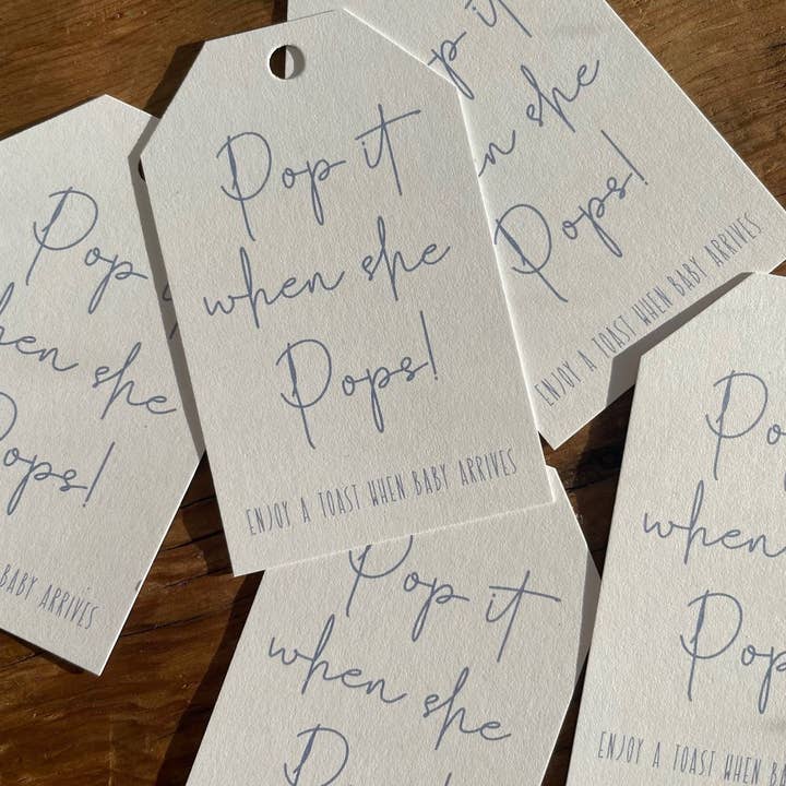To & From Cards - Wholesale Gift tag - Baby Shower - Pop Tags x 107