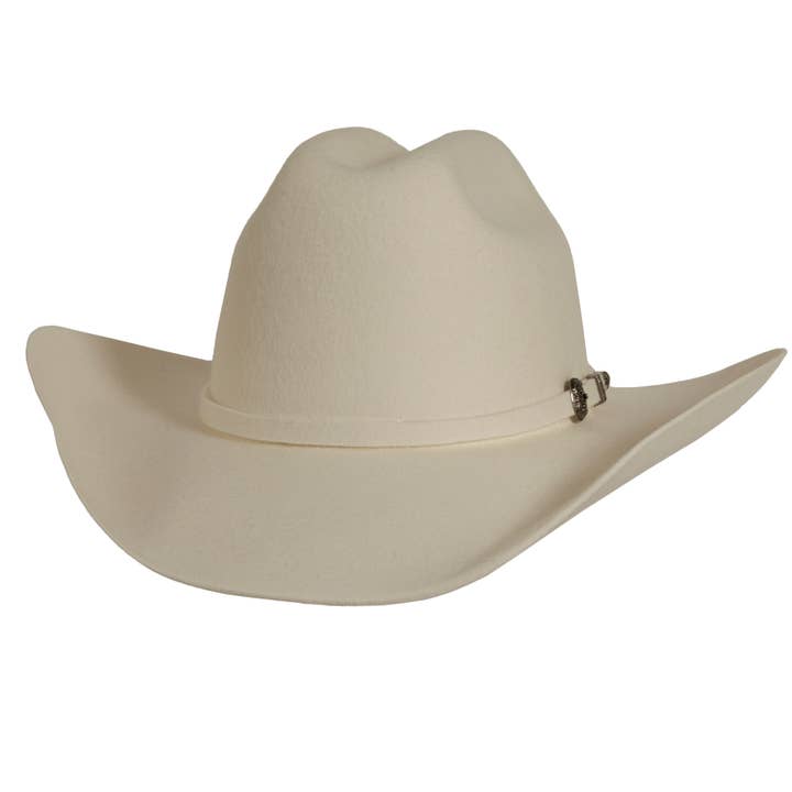American Hat Makers - Wholesale Cowboy Hat - Unisex - 100% Wool Felt Western Cowboy Hat - Style Cattleman