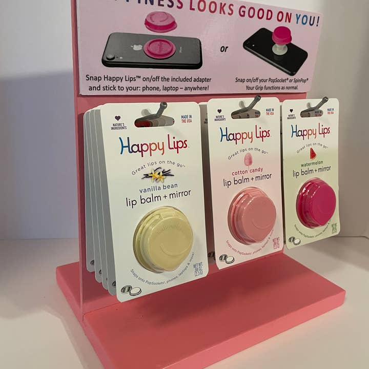 Happy Lips - Wholesale Phone Grip - Happy Lips -Point of Purchase Display