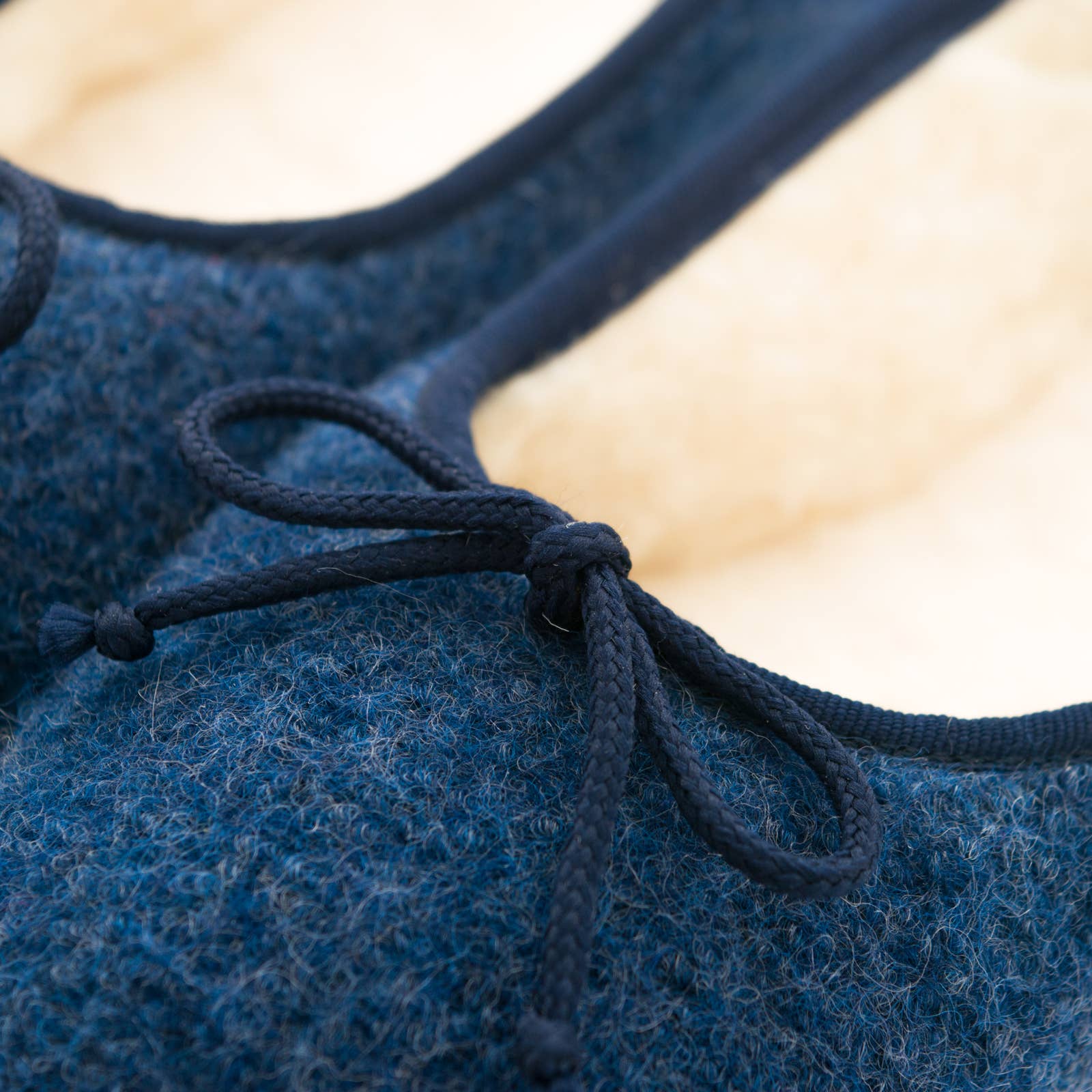 HAIKON HADA - Wholesale Slippers - Women's - Navy denim slippers ballet flats for home2