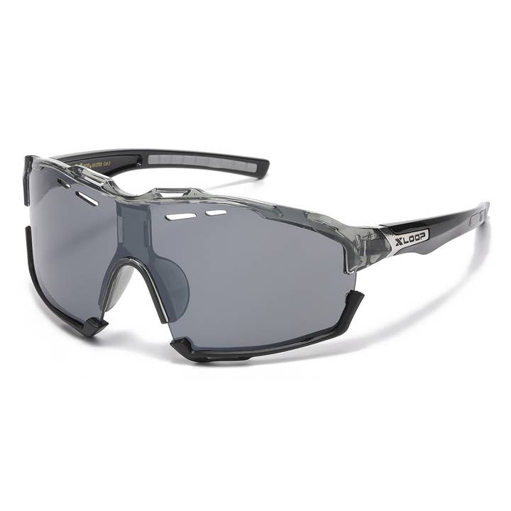 Sunrayzz Imports - Wholesale Sunglasses - Men's - Xloop Sports Wrap Shades x3701
