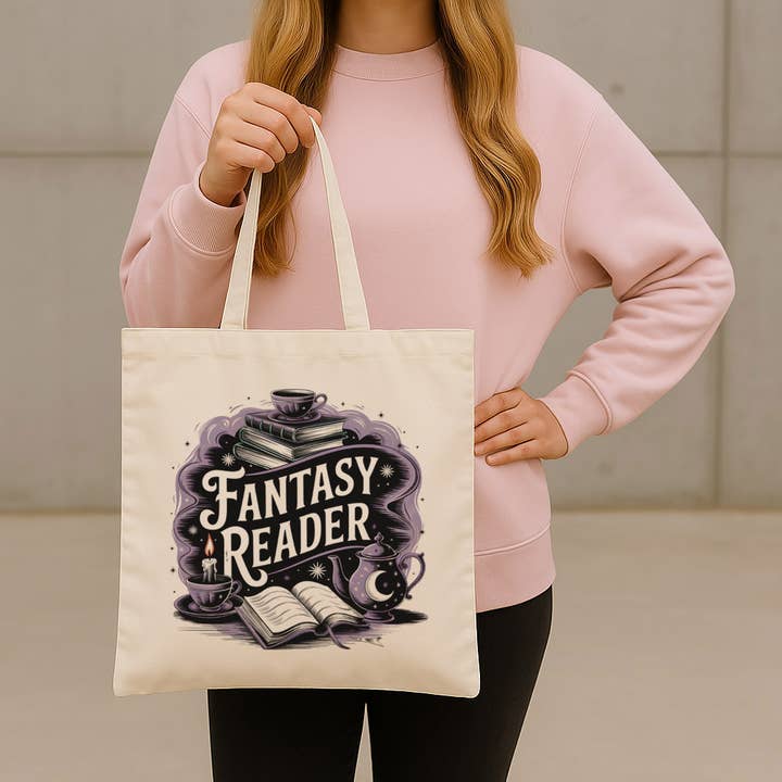 Borsa in Tela per Lettori di Fantasy per la vendita all'ingrosso da parte di DaisyChainDesignCo