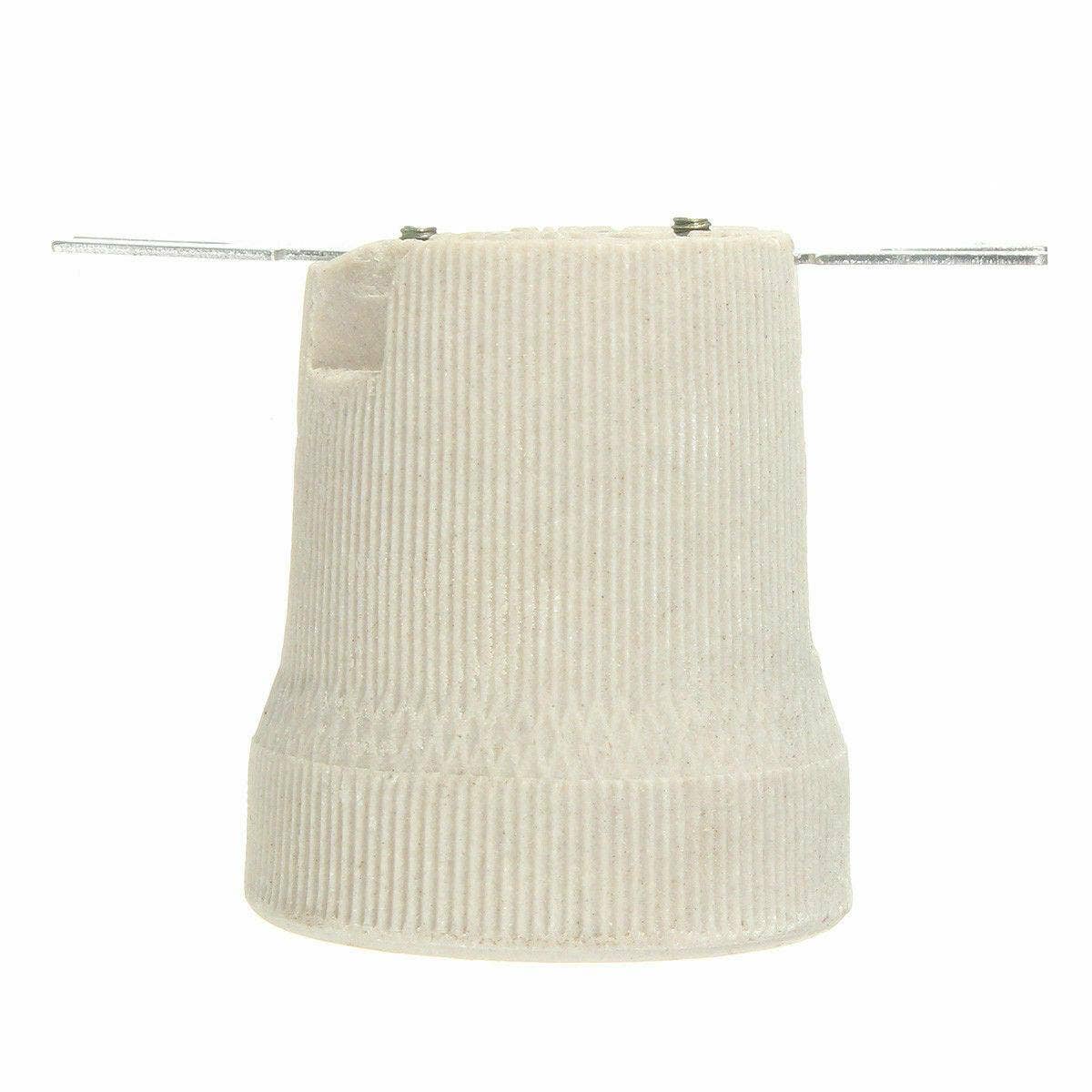 Ledsone - Vente Ampoule/spot - Douille d'ampoule à vis Edison vintage ES E27 en porcelaine céramique8