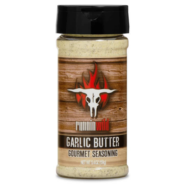 Garlic Butter Seasoning/Rub for wholesale by Runnin' Wild Foods