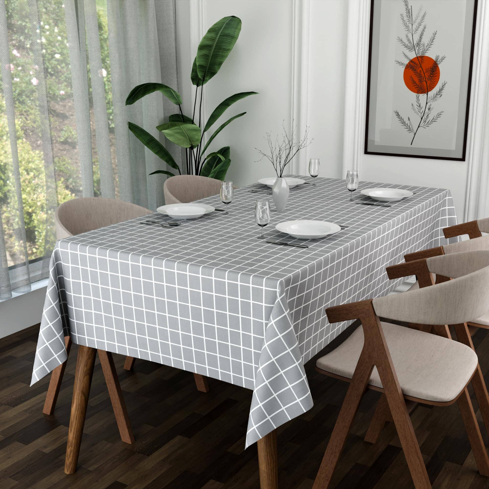 Ledsone – wholesale Tablecloth – 150cm x 150cm Modern Washable Tablecloth for Event Decoration ~55372