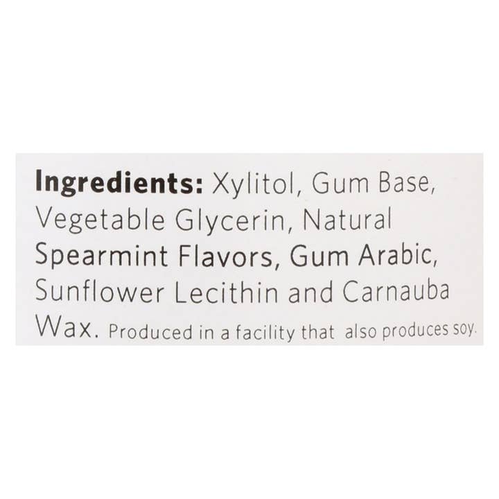 Ware Spark - Wholesale Chewing Gum - Xylichew Chewing Gum - Sugar Free Spearmint - 60 Piece Jar - Case Of 41