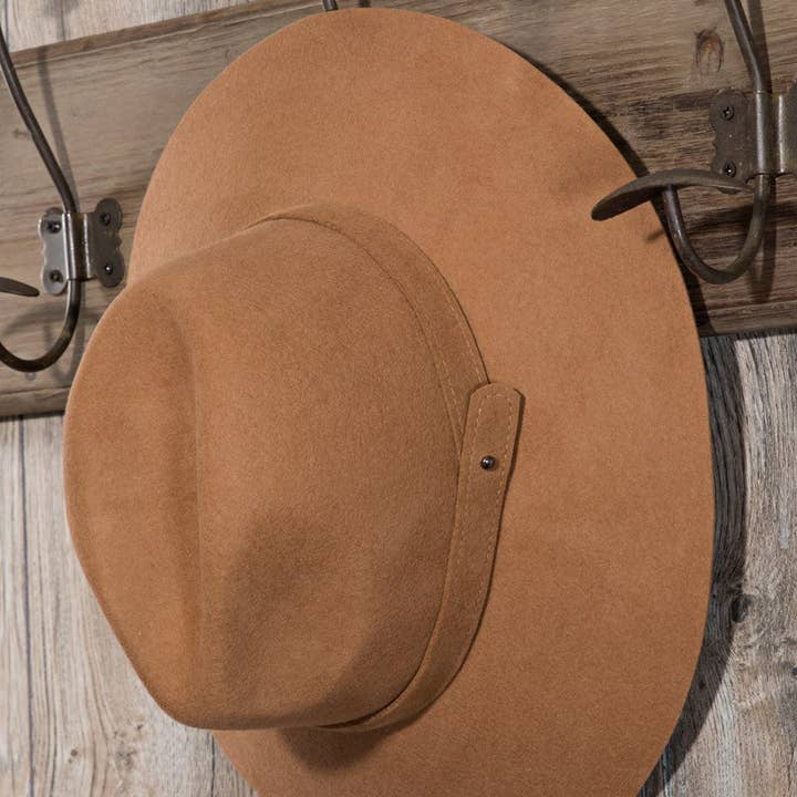 Shop Neighbors - Wholesale Fedora - Women's - 100 percent Wool Simplistic Panama Hat 11