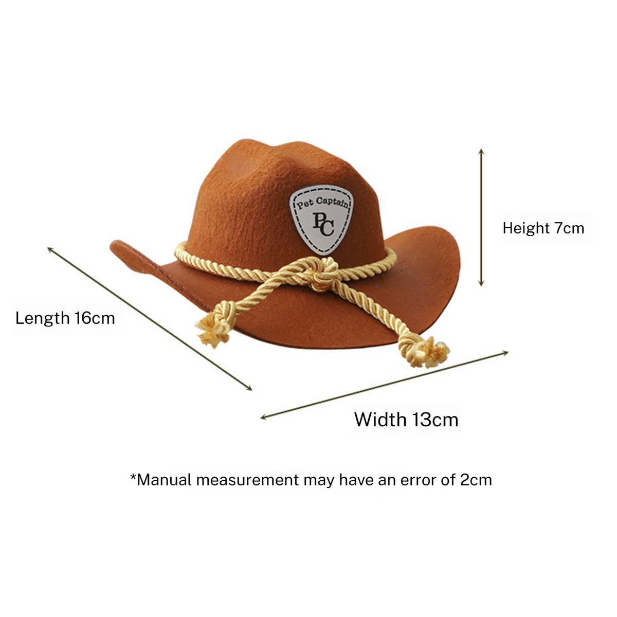 Toby Supply - Wholesale Pet Hat - Dog - Cowboy Hat for Cats – Stylish Sun Hat for Persian_CWMM72625
