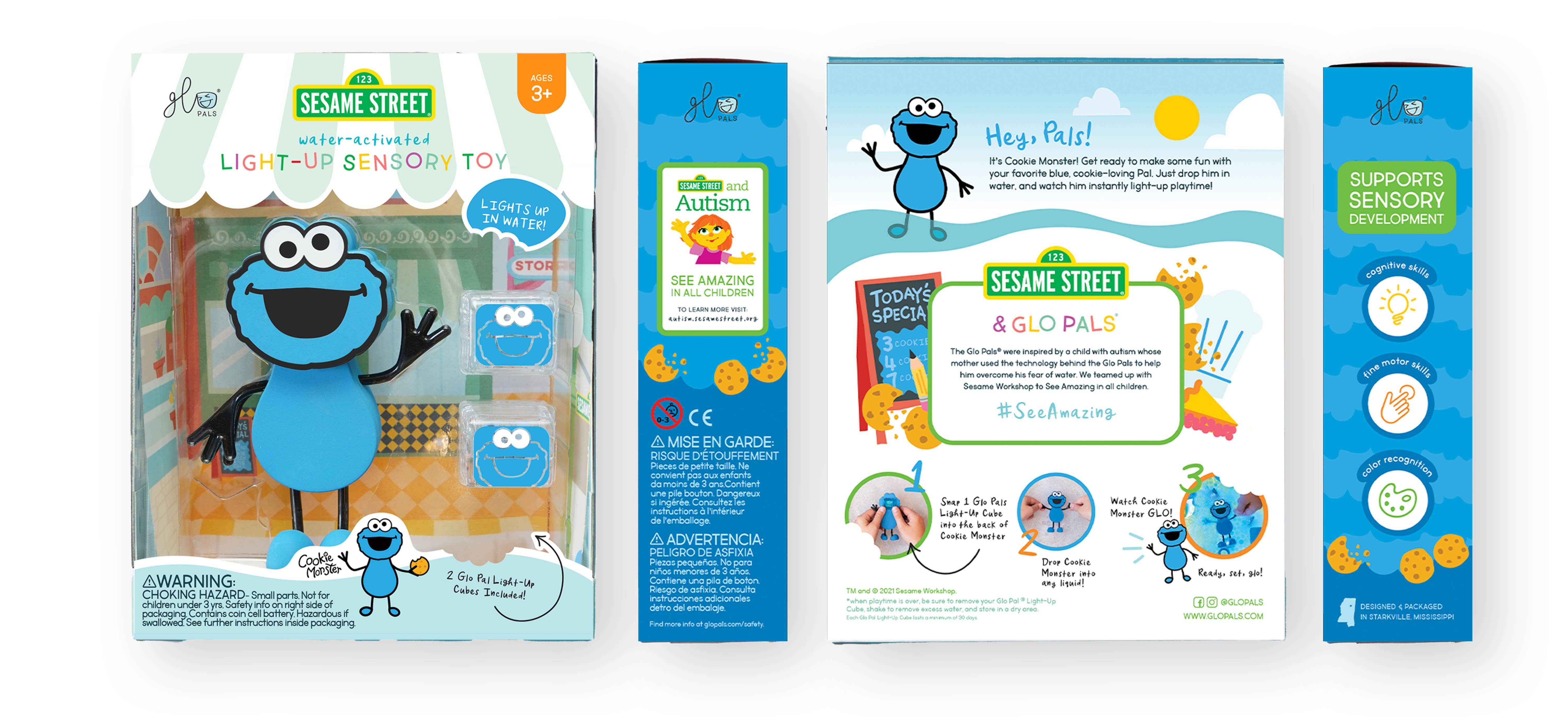 Glo Pals - Wholesale Light-Up Toy - Kids & Baby - Cookie Monster - Sesame Street Character6