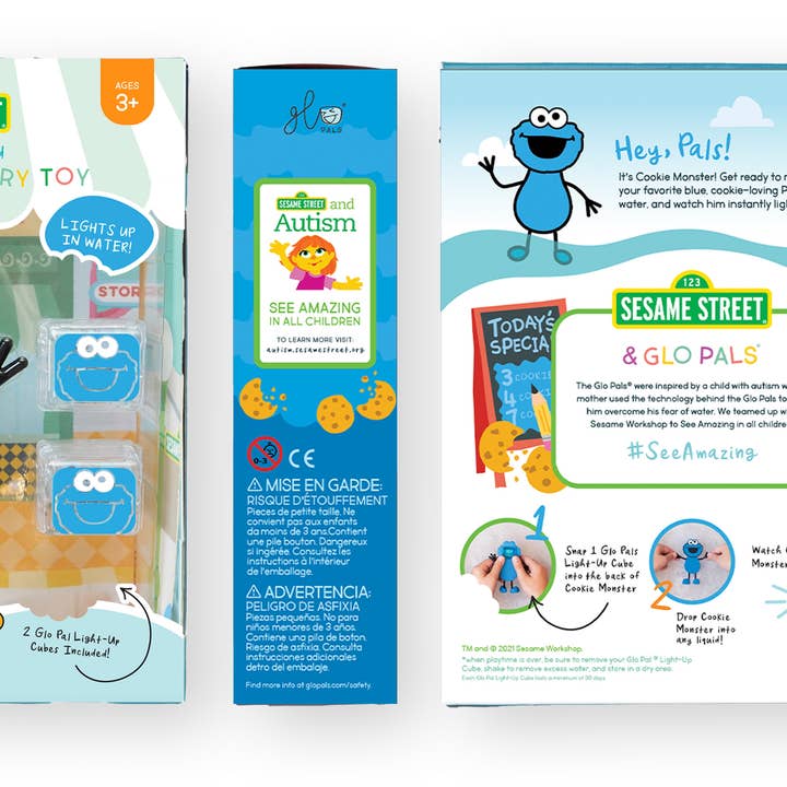 Glo Pals - Wholesale Light-Up Toy - Kids & Baby - Cookie Monster - Sesame Street Character6