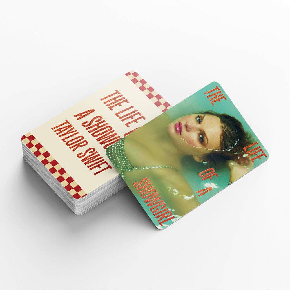 Auraquise - Vente Jeux de cartes - Ensemble de Photocartes Taylor Swift « La Vie d'une Showgirl » 92pcs Cartes LOMO Recto-Verso Album Merch6