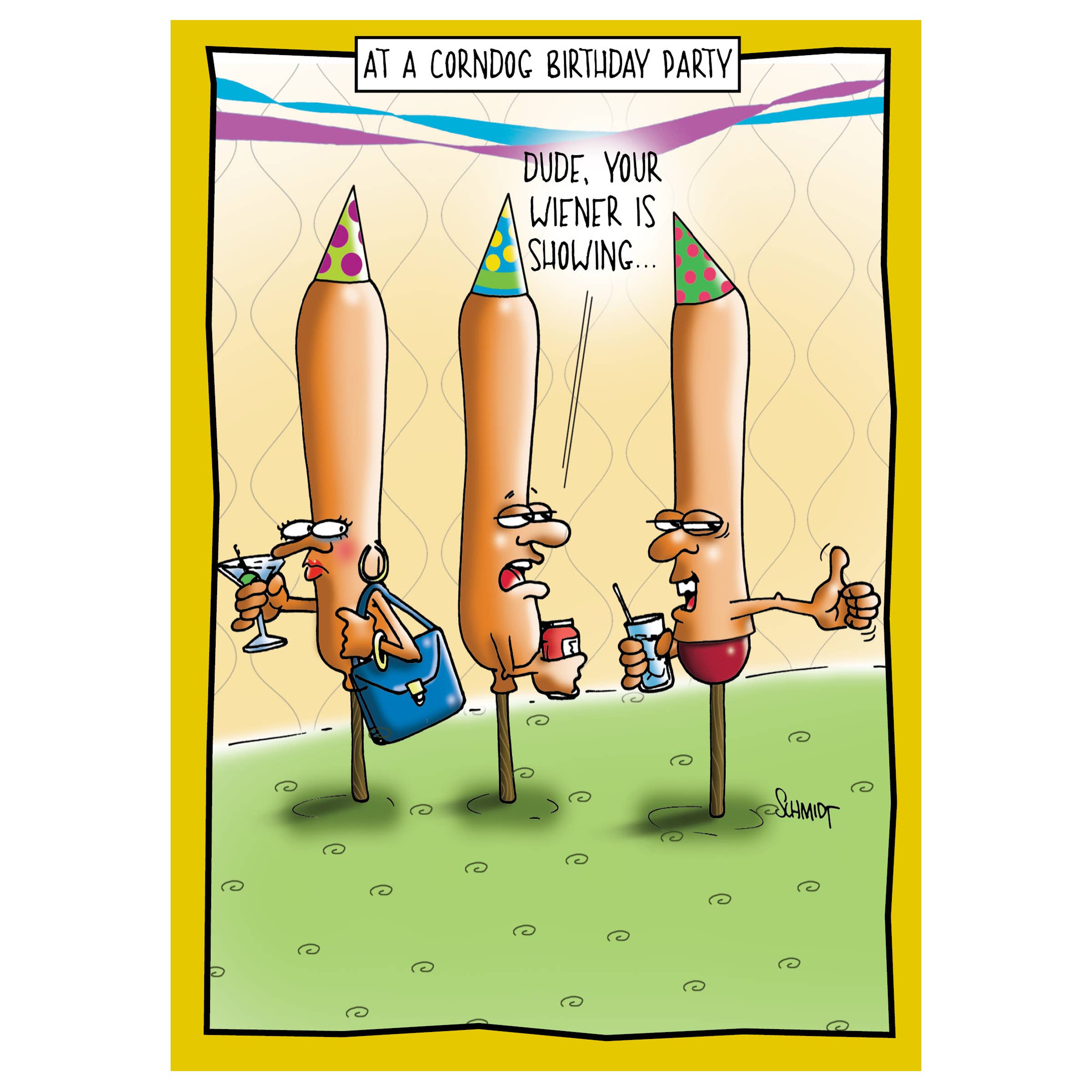 Raspberries - Wholesale Birthday Card - Corn Dog | Hilarious Birthday Card1