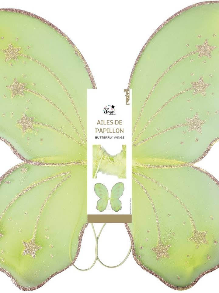 Alas De Mariposa - Verde para venta al por mayor de P'tit Clown