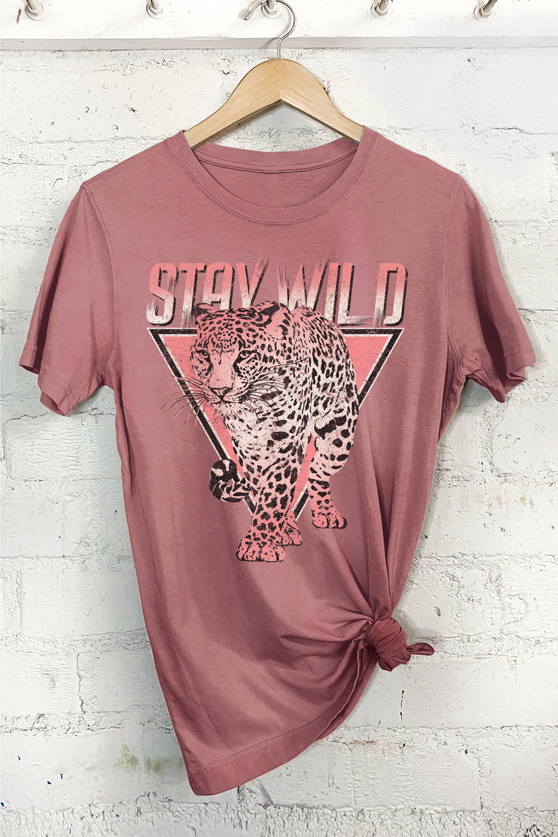 Rustee Clothing - Wholesale Screen Printed T-Shirt - Women's - STAY WILD8