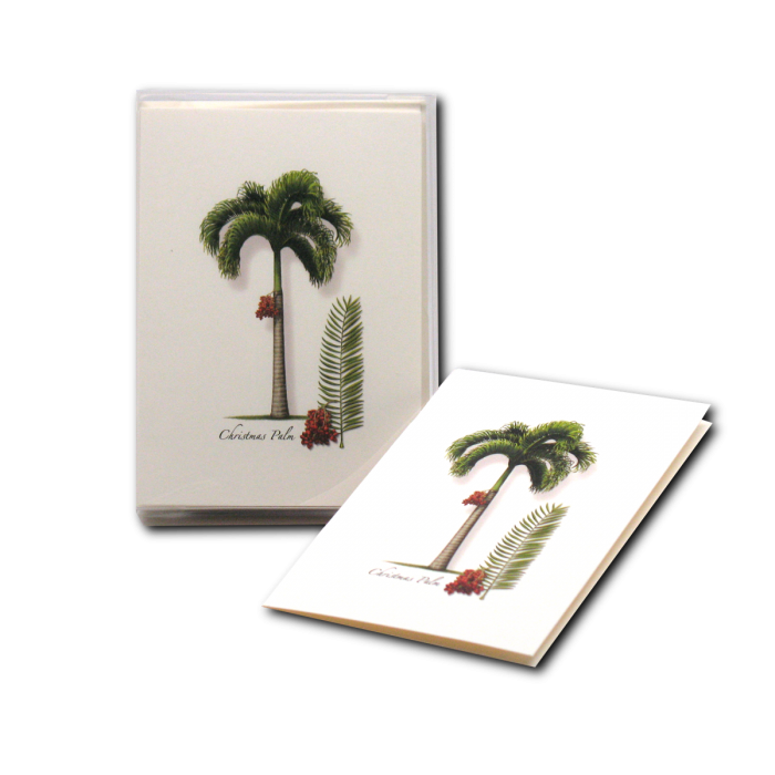 Earth Sky + Water - Vente Cartes de Noël - Palme de Noël2