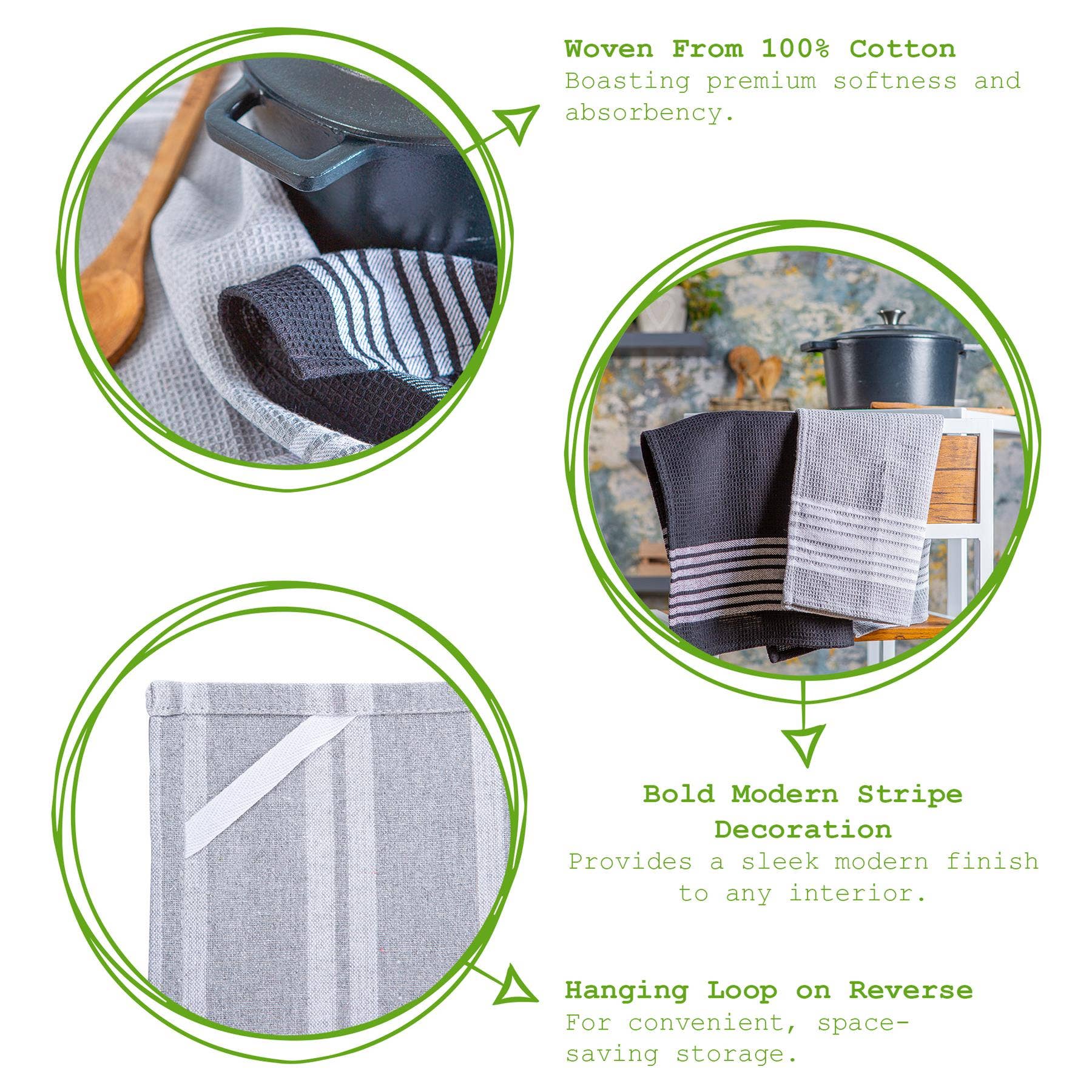 Rinkit Ltd - Wholesale Tea Towel - 60cm x 40cm Cotton Tea Towel4