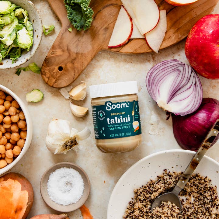 Soom Foods - Wholesale Nut Butter - Premium Tahini (11oz)5