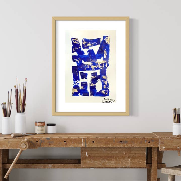 Oro e blu per la vendita all'ingrosso da parte di Maison Cactus