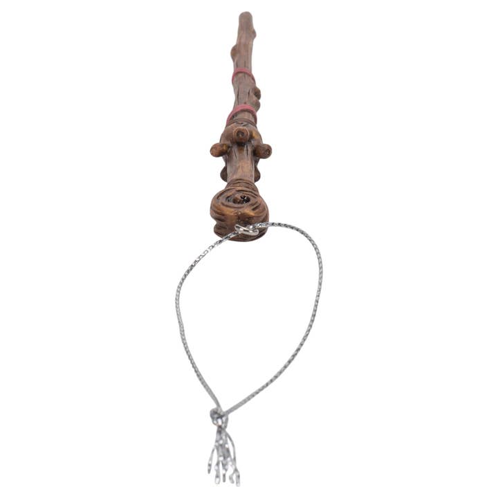 EAST AVENUE - Wholesale Ornament - Crown Tipped Collectible Wizardry Magic Wand Ornament
