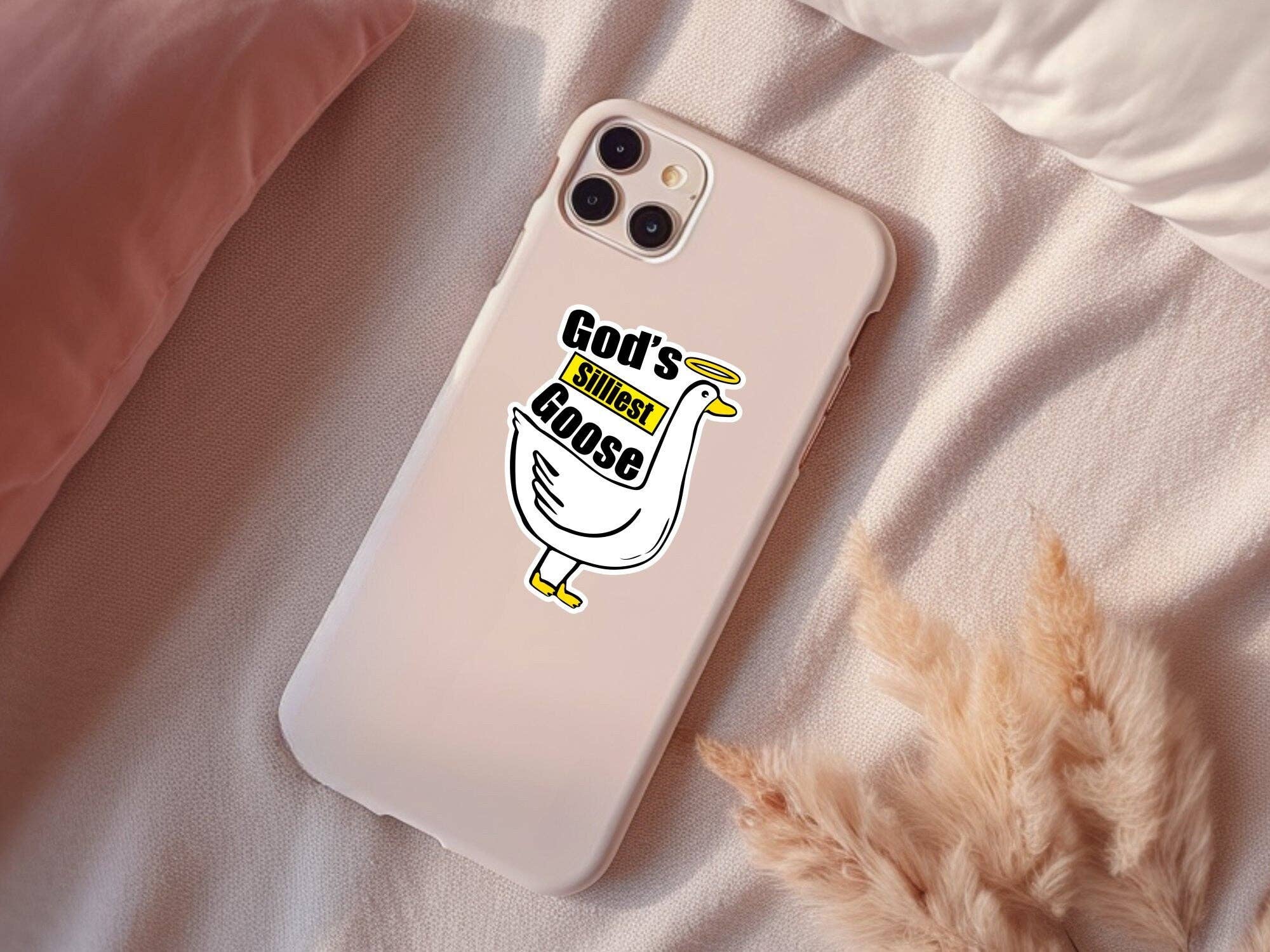 Sticker Horse – wholesale Klistermärke – Guds dummaste gås-klistermärke5