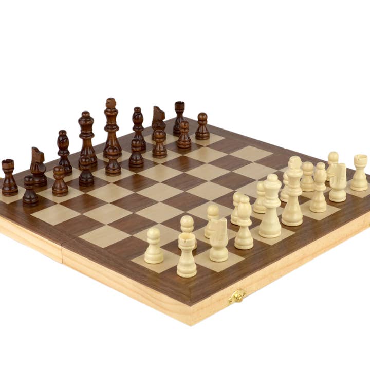 Regal Games - Wholesale Board Game - Regal Games Deluxe Wooden Chess Board Game2