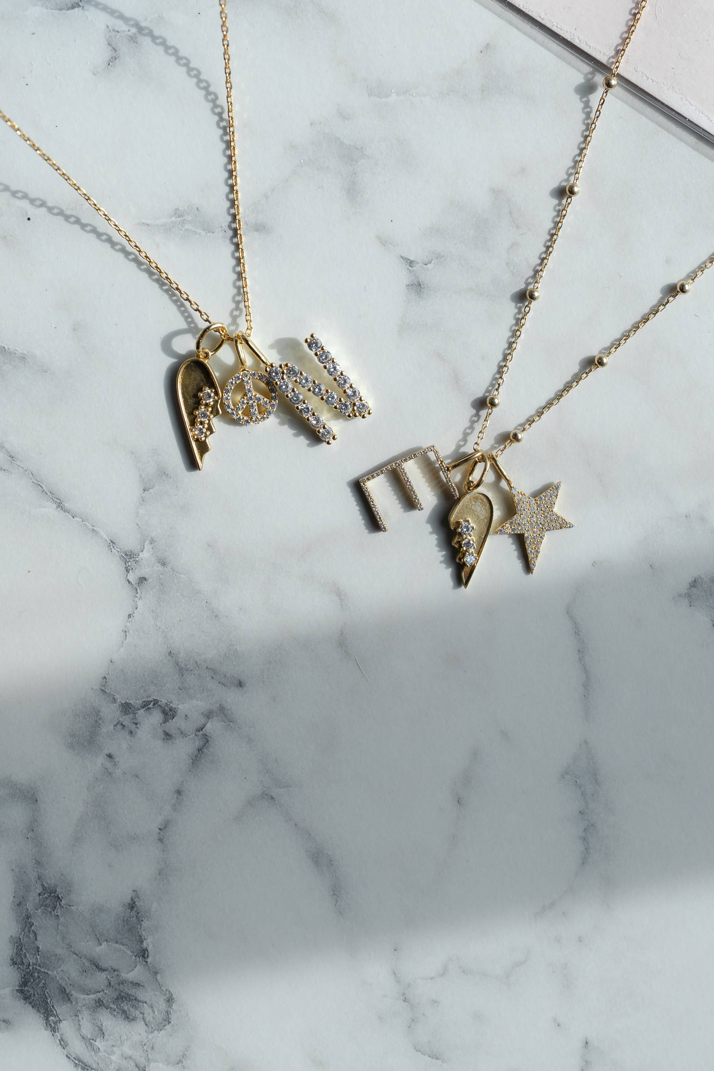 The Sis Kiss - Venta al por mayor Abalorios/colgantes individuales - Colgante de medio corazón5