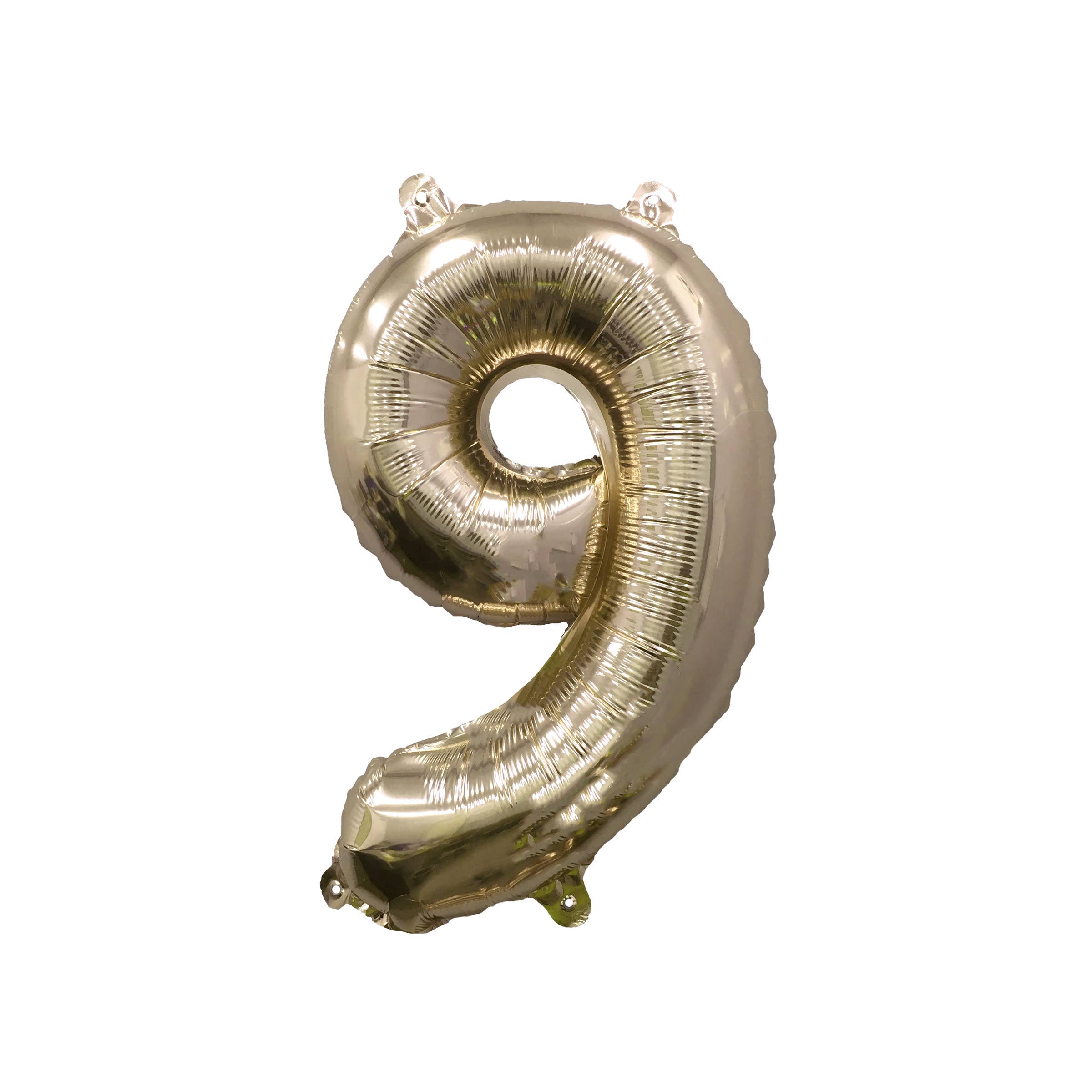 Ellie's Party Supply - Wholesale Balloon - Gold Number Balloon – 32” | Retail-Ready (Case of 3)9