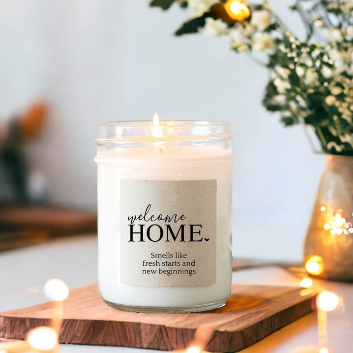 THE DANCING WICK CANDLES - Wholesale Jar/Filled Candle - Welcome Home Candle | New Home Gift10