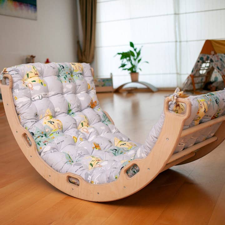 kidodido - Vendita all'ingrosso Giocattolo in legno - Bambini - Palestra di arrampicata per bambini, regalo per bambini di 2 anni, giocattoli per bambini