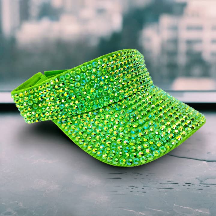 Sensibling Corp. - Wholesale Visor - Women's - Bling Studded Visor Hat8