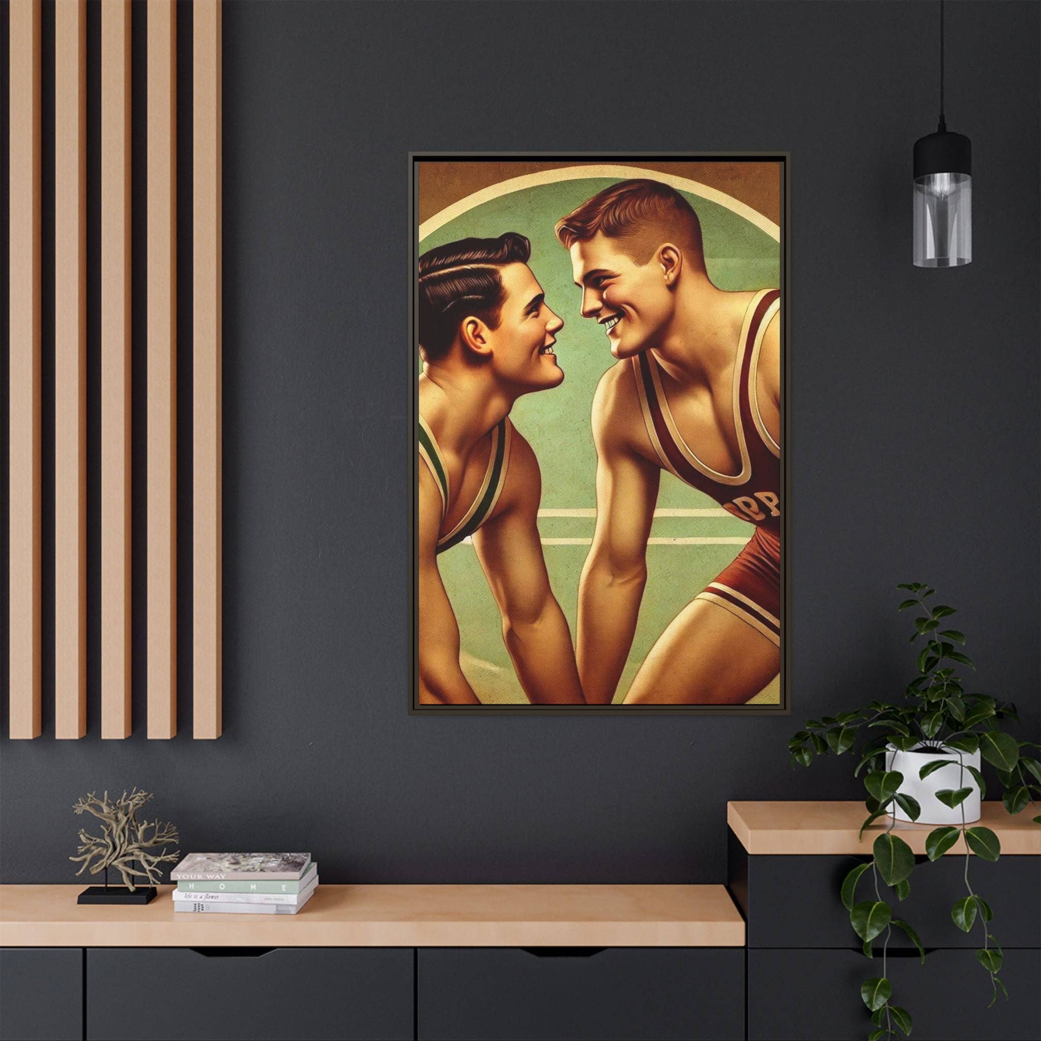 Walt & Pete - Wholesale Art Print - Missing Art Studies - Grant 03126