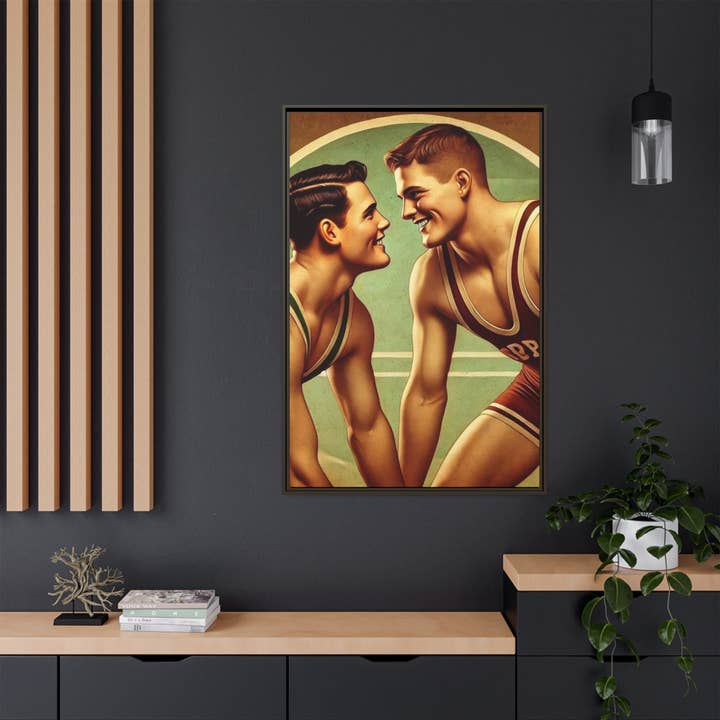 Walt & Pete - Wholesale Art Print - Missing Art Studies - Grant 03126