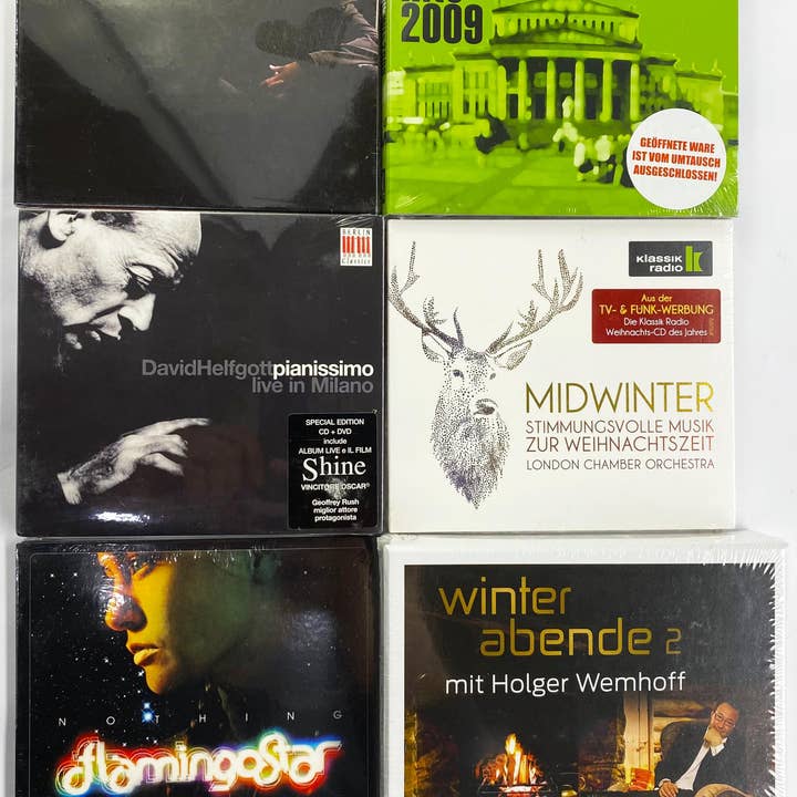 Salzmann Restwaren GmbH - Wholesale Music Accessory - Music CDs ranging from classical music, audio books to hits from the 90s6