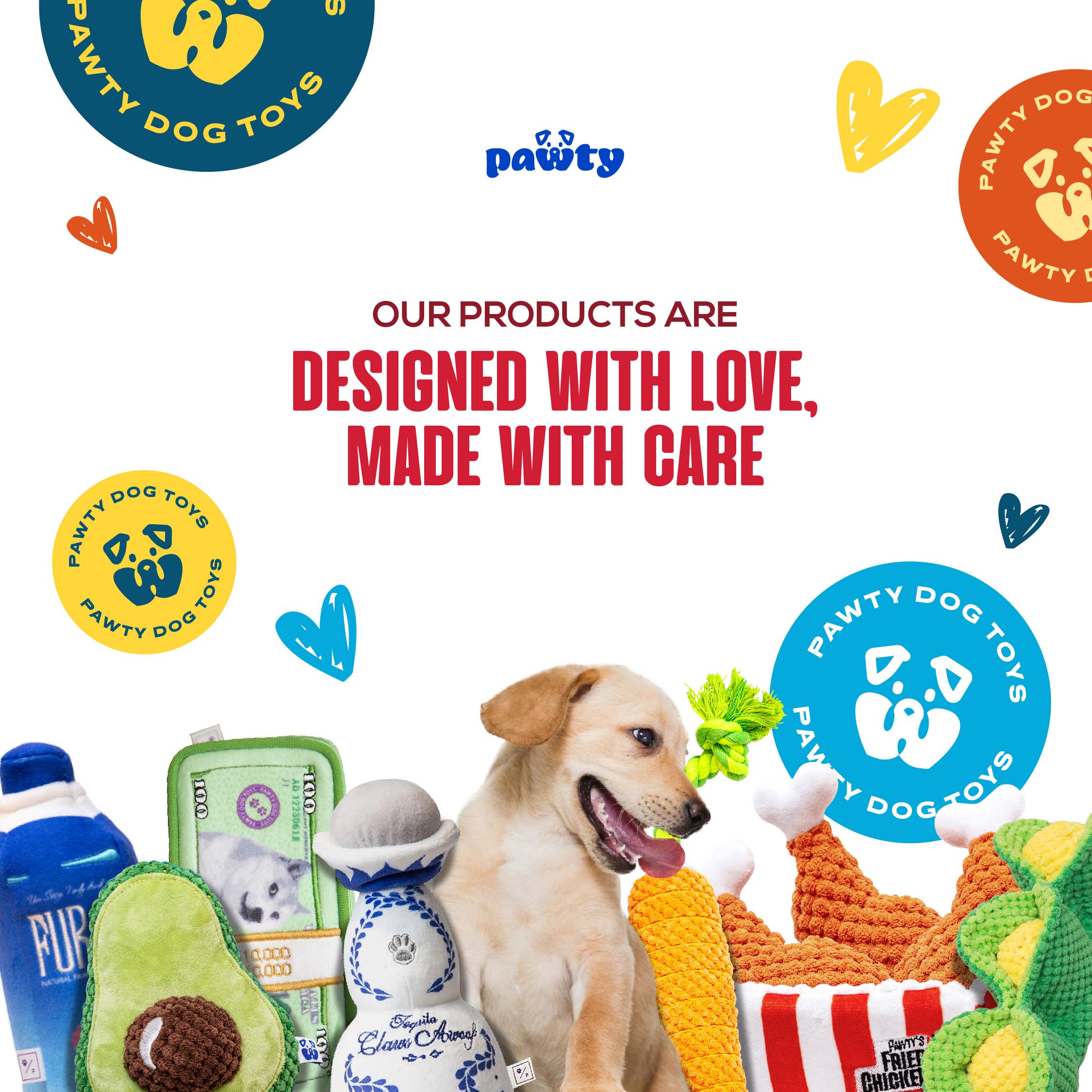 PAWTY Dog Toys - Wholesale Pet Plush Toy - Dog - Chinese Takeout Box5