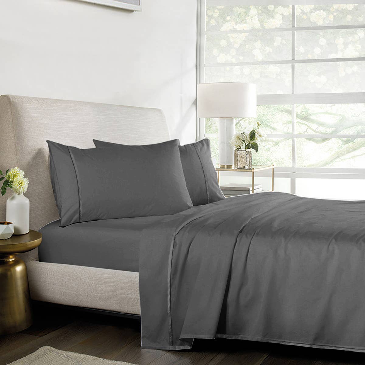 Bedding King - Wholesale Sheet set - 1000TC Pure Egyptian Cotton Ultra Soft Flat / Bed Sheet Sets4