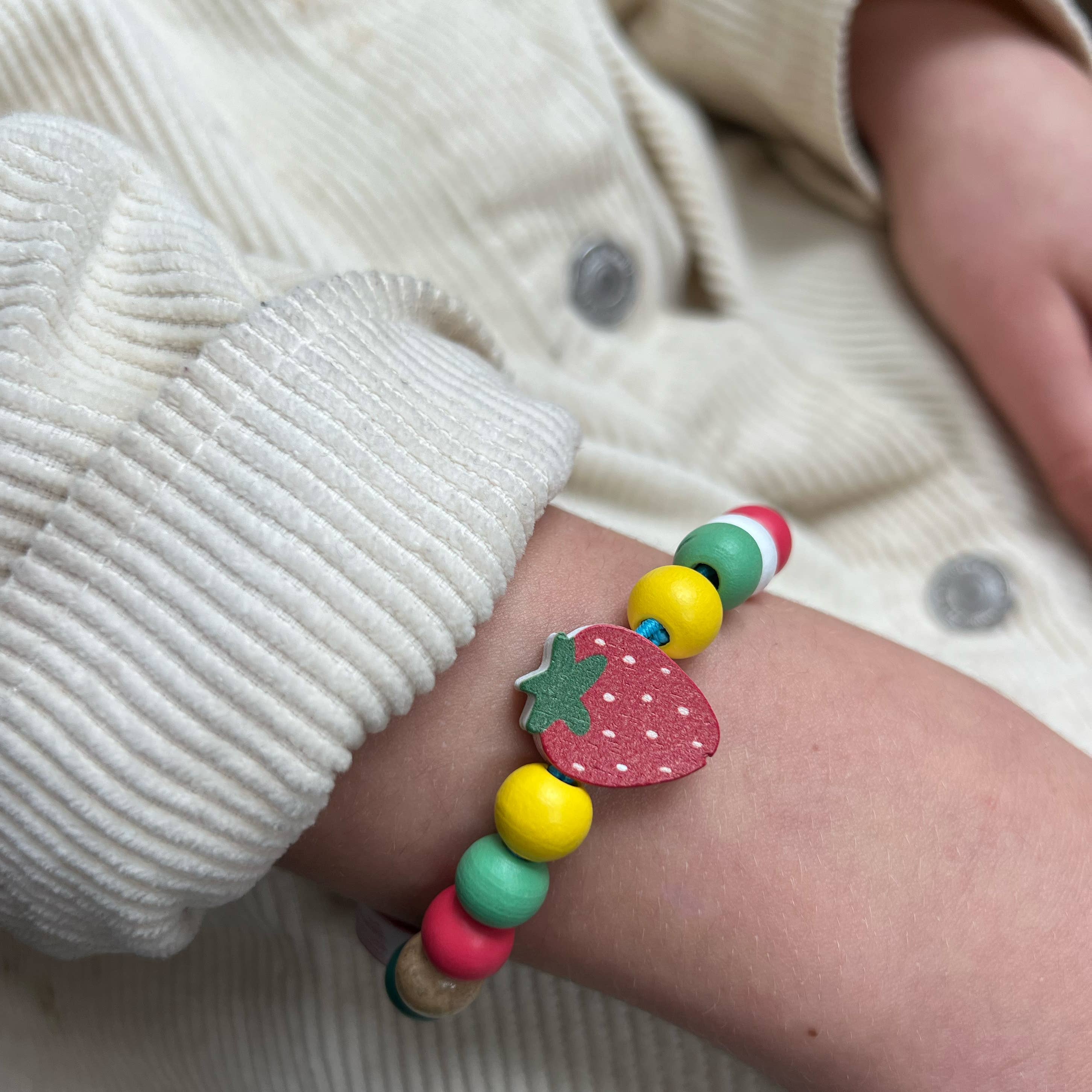Cotton Twist (WE PREPAY ALL US DUTIES) - Wholesale DIY Jewelry - Kids - Make Your Own Strawberry Bracelet1