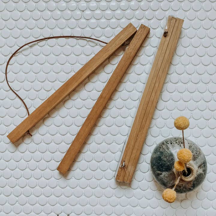Magnetic Teak Wood Frame/Poster Hanger 25" for wholesale by colorbloKC