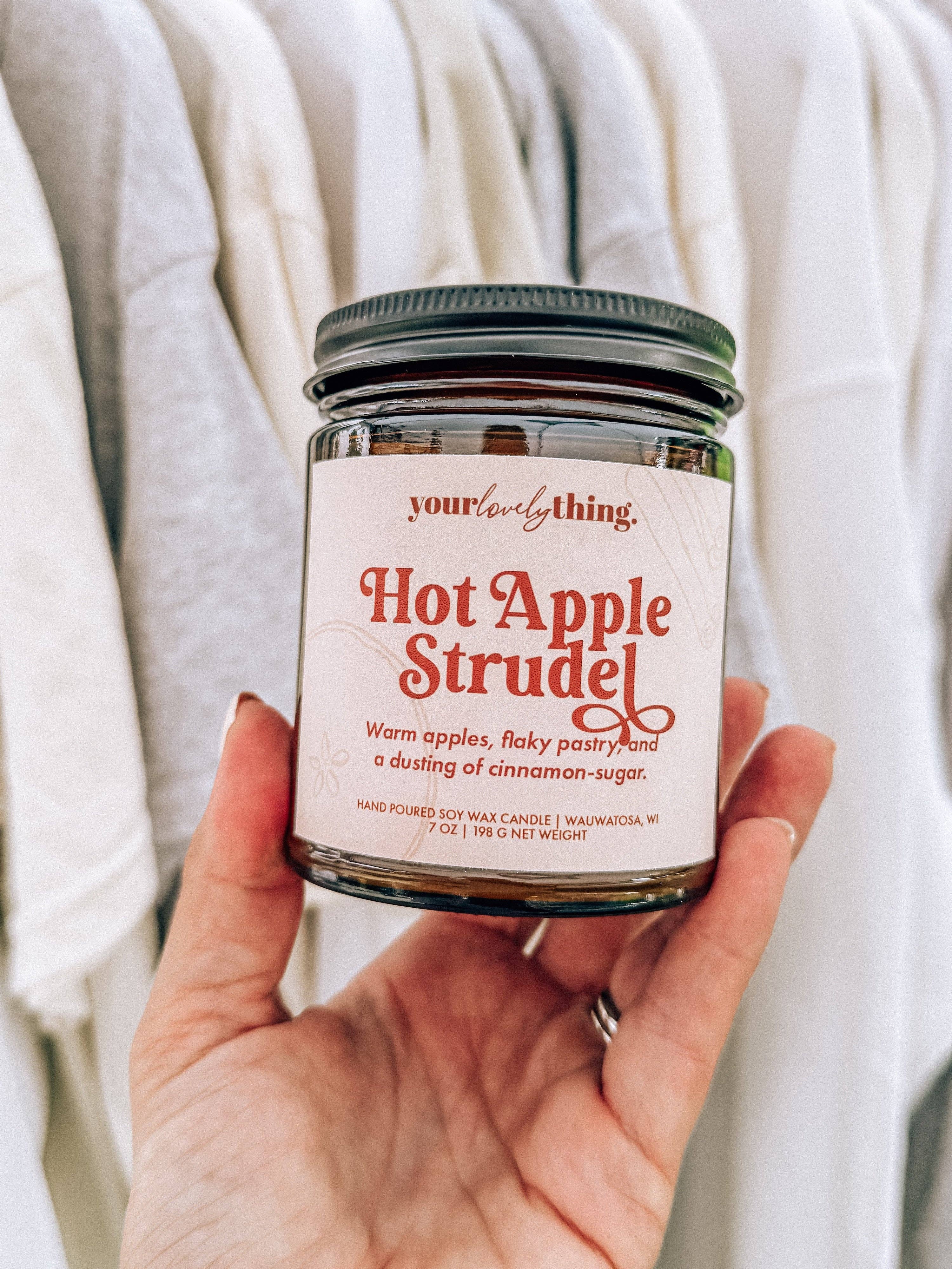 Your Lovely Thing - Wholesale Jar/Filled Candle - Hot Apple Strudel0