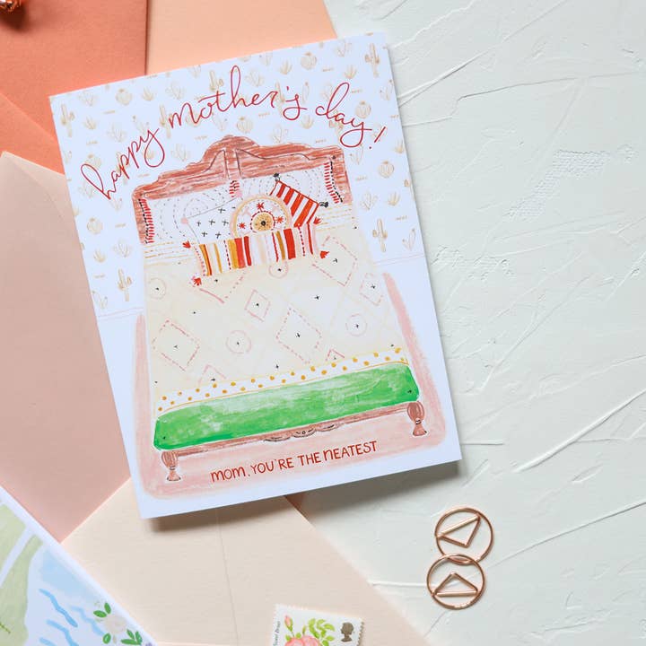 Stephanie Tara Stationery – wholesale Morsdagskort – Grattis på mors dag! Mamma, du är det snyggaste kortet2