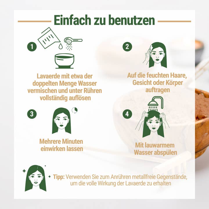 LT-Naturprodukte - Wholesale Body Scrub/Exfoliant - lava earth/ghassoul | original from Morocco | 1 kg | fine3